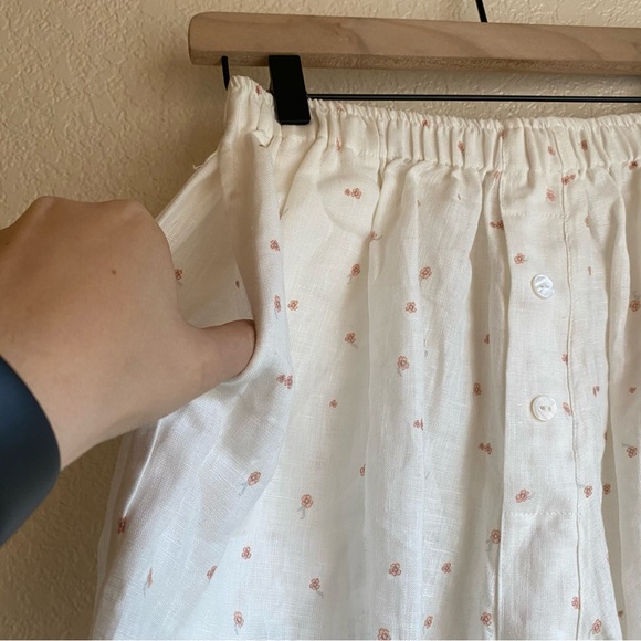 Deiji Studios 03 Boxer Shorts in Corsage Print Linen - Picture 4 of 7